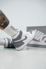 کتونی جردن وان ساقدار سفید طوسی (jordan1 high stealth Gray ) مردانه - Image 2