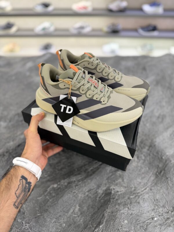 کتونی رانینگ آدیداس Adidas  Evo SL ATR Running shoes Olive Green/Gray Orange)  Adizero Evo SL ATR) - Image 3