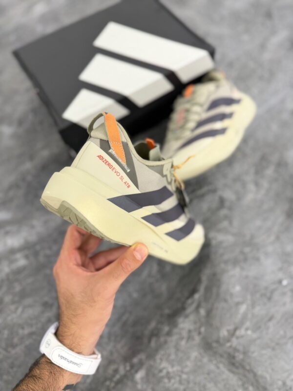 کتونی رانینگ آدیداس Adidas  Evo SL ATR Running shoes Olive Green/Gray Orange)  Adizero Evo SL ATR) - Image 4