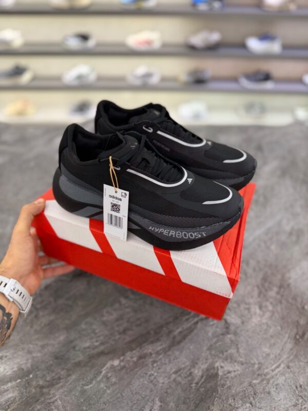 کتونی رانینگ آدیداس هایپربوست مشکی مردانه (Adidas Hyperboost Running shoes Core Black) - Image 2