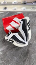 کتونی رانینگ آدیداس هایپربوست (Adidas running HyperBoot White Black) مردانه زنانه - Image 3