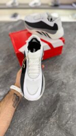 کتونی رانینگ آدیداس هایپربوست (Adidas running HyperBoot White Black) مردانه زنانه - Image 4