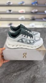 کتونی آنرانینگ کلودتیلت ریمیکس (On running cloudtilt remix White Green) مردانه زنانه - Image 2