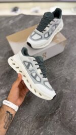 کتونی آنرانینگ کلودتیلت ریمیکس (On running cloudtilt remix White Green) مردانه زنانه - Image 3