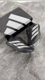 کتونی رانینگ آدیداسAdidas evo sl Black Gray) evo sl) مردانه زنانه - Image 2