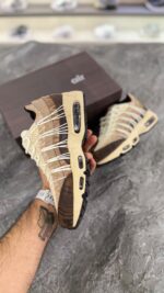 کتونی نایک ایرمکس 95 کرم قهوه ای (air max95 Cream Light Brown) مردانه - Image 4