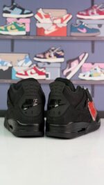 کتونی جردن4 بلک کت (jordan4 black cat) مردانه - Image 3