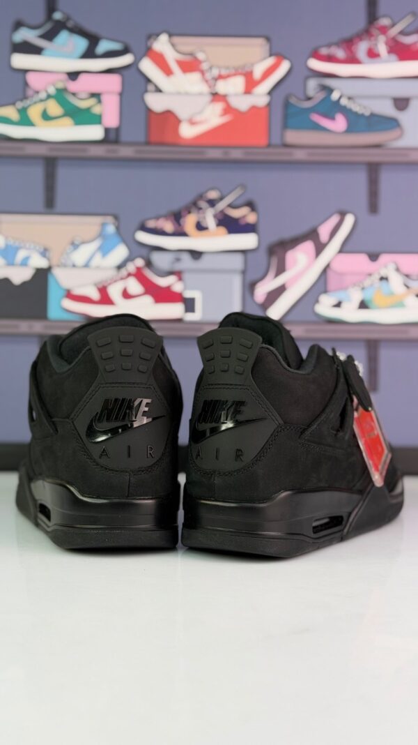 کتونی جردن4 بلک کت (jordan4 black cat) مردانه - Image 3