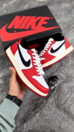 کتونی جردن وان لو شیکاگو (Jordan1 low chicago) مردانه