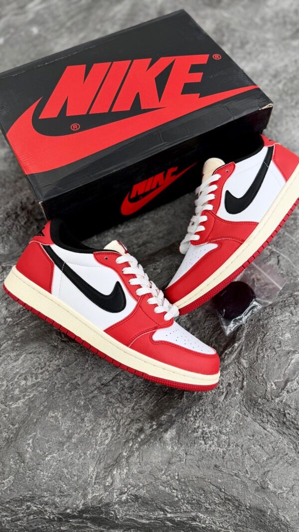 کتونی جردن وان لو شیکاگو (Jordan1 low chicago) مردانه - Image 2