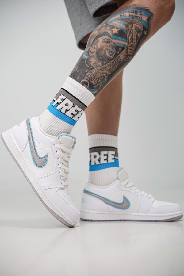 کتونی جردن وان لو سفید(Jordan1 low Dare to fly) مردانه - Image 5