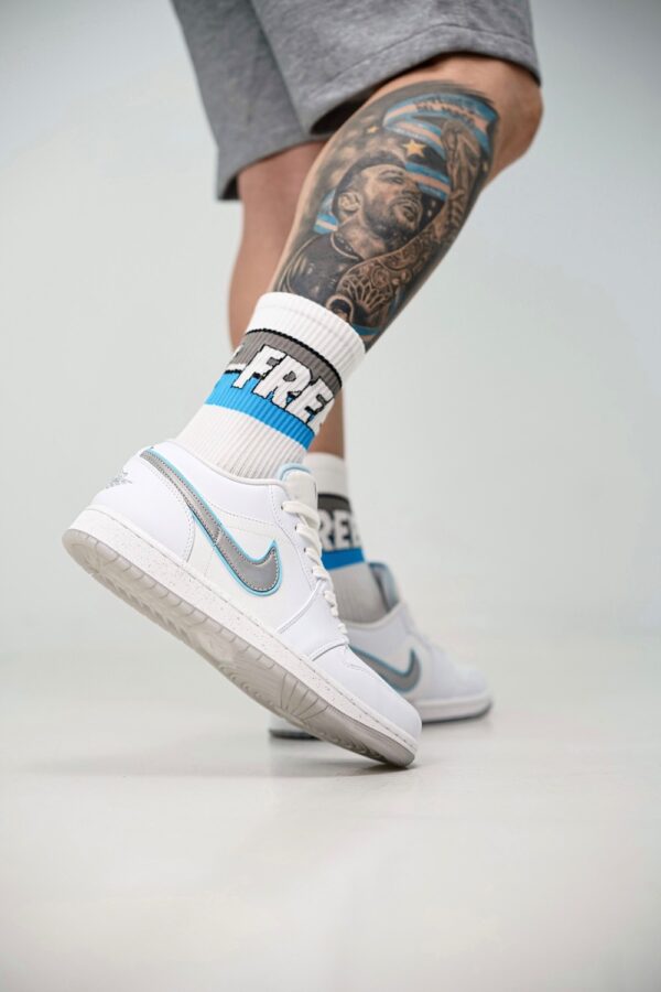 کتونی جردن وان لو سفید(Jordan1 low Dare to fly) مردانه - Image 2