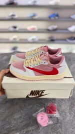 جردن ترویس صورتی قرمز (Jordan travis shy pink) دخترانه - Image 4