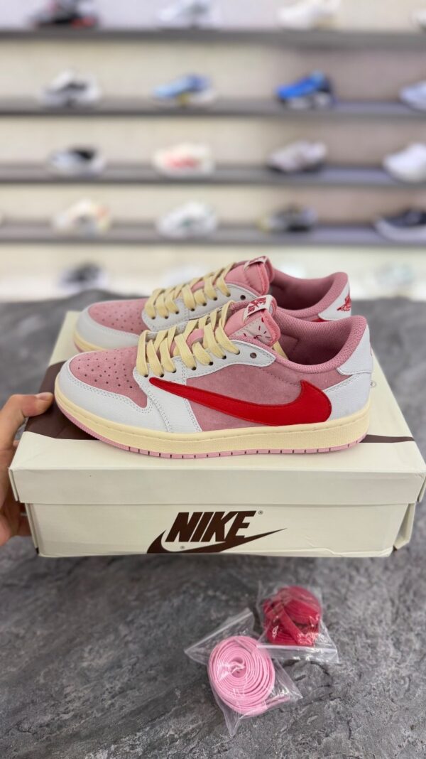جردن ترویس صورتی قرمز (Jordan travis shy pink) دخترانه - Image 4