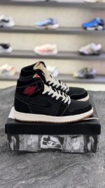 جردن 1 ساقدار جین مشکی (Jordan1 high Flight Club) مردانه - Image 4