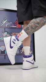 jordan1 high white purple5