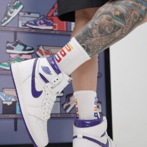 jordan1 high white purple5