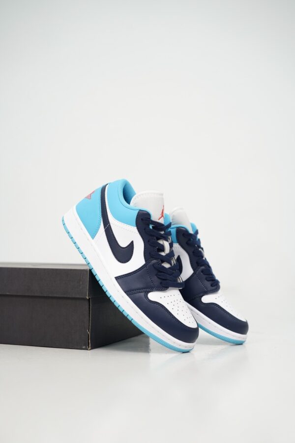 کتونی جردن وان لو یو ان سی (Jordan1 low Unc Toe) مردانه - Image 2