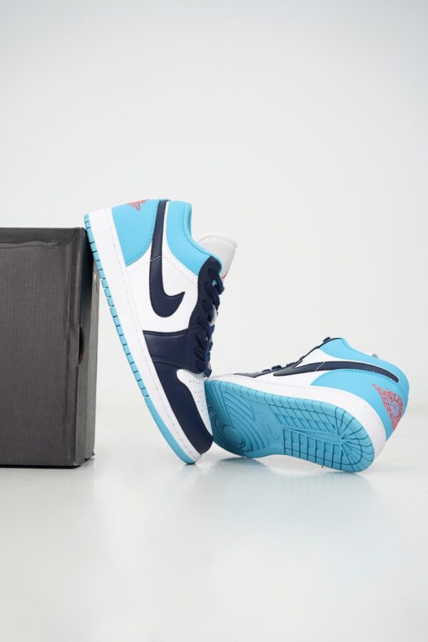 کتونی جردن وان لو یو ان سی (Jordan1 low Unc Toe) مردانه - Image 3