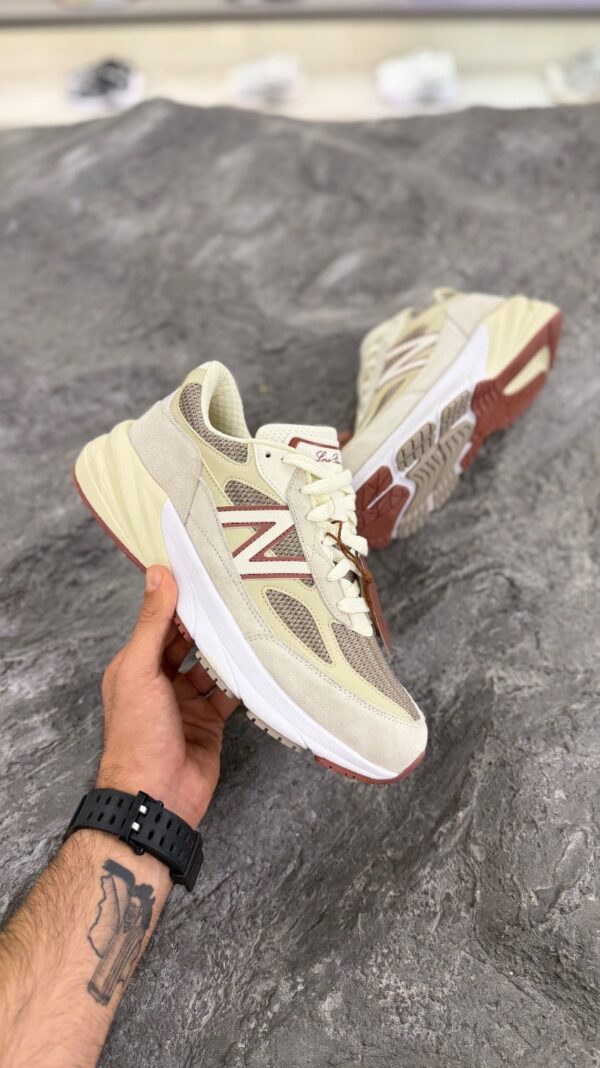 کتونی نیوبالانس 990 لوروپیانا(new balance 990v6 loro piana) مردانه - Image 4
