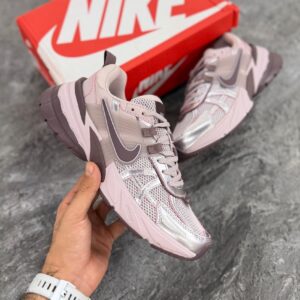کتونی نایک وی تو کی صورتی بنفش (nike V2k run Pink purple) زنانه
