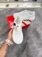 کتونی رانینگ آدیداس هایپربوست سفید مردانه زنانه (Adidas HyperBoost White Running Shoe) - Image 3