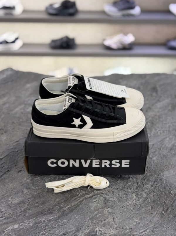 کانورس استار پلیر ۷۶ مدل ساق کوتاه - رنگ مشکی (Converse Star Player 76 Low Top -Black) - Image 3