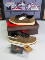 جردن 1 لو ترویس اسکات قهوه ای (موکا) (Jordan 1 Low Travis Scott Mocha 2026) - Image 3