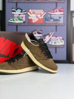 جردن 1 لو ترویس اسکات قهوه ای (موکا) (Jordan 1 Low Travis Scott Mocha 2026) - Image 4