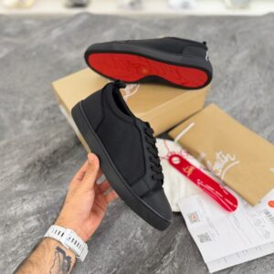 کفش مردانه لوبوتین مشکی ( Louboutin Shoe)