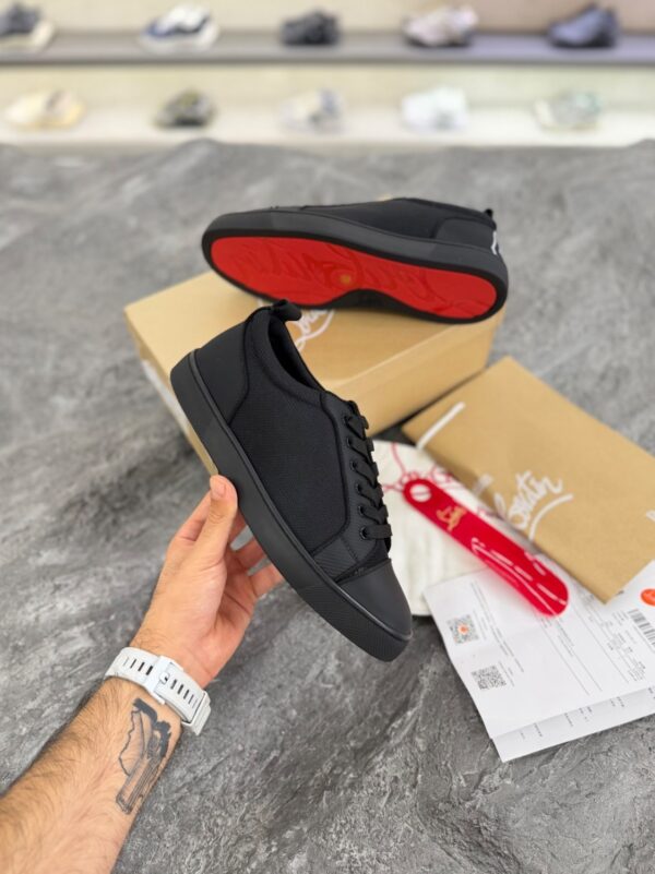 کفش مردانه لوبوتین مشکی ( Louboutin Shoe) کفش مردانه لوبوتین مشکی ( Louboutin Shoe)