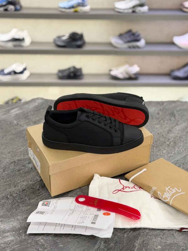 کفش مردانه لوبوتین مشکی ( Louboutin Shoe) - Image 4