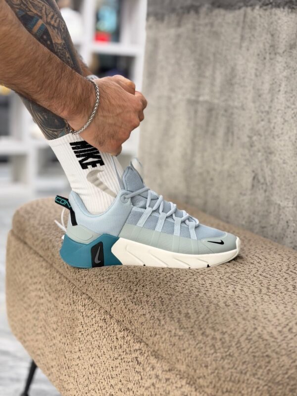 کتونی کراسفیت نایک نایک متکان 7 طوسی آبی (Nike Free Metcon 7 Training shoes white Blue Gray) - Image 4