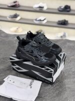کتونی آف وایت مشکی طوسی (Off-White Be Right Back Black FARFETCH) - Image 2