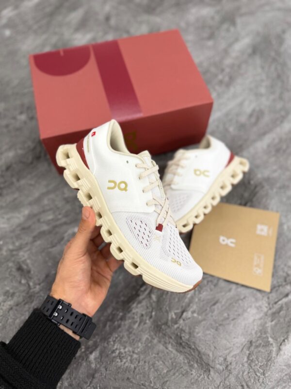 کتونی آنرانینگ کلود 4 کرم قرمز (On Running Cloud X4 Ivory/Cream)