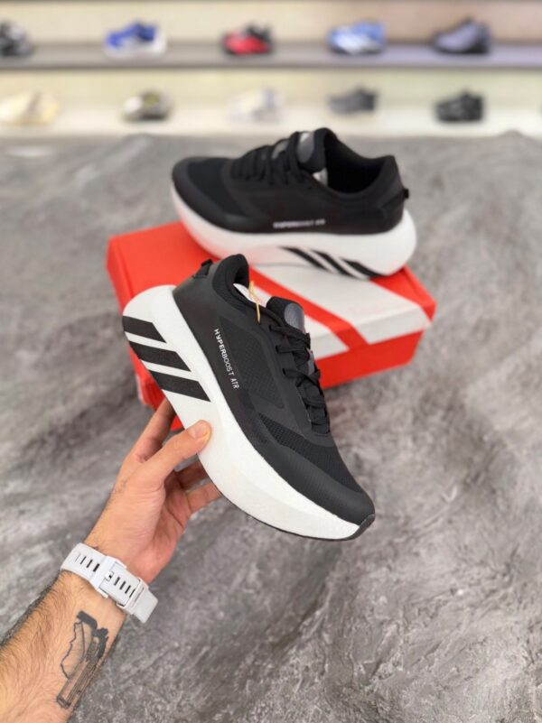کتونی رانینگ آدیداس هایپربوست (Adidas HyperBoost ATR Running Shoes Black/white)