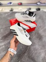کتونی تریل رانینگ آدیداس هایپربوست ای تی آر (ATR) سفید مشکی (Adidas HyperBoost ATR Trail Running Shoes White/Black)