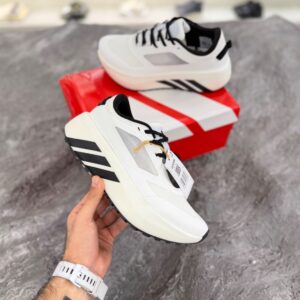 کتونی تریل رانینگ آدیداس هایپربوست ای تی آر (ATR) سفید مشکی (Adidas HyperBoost ATR Trail Running Shoes White/Black)