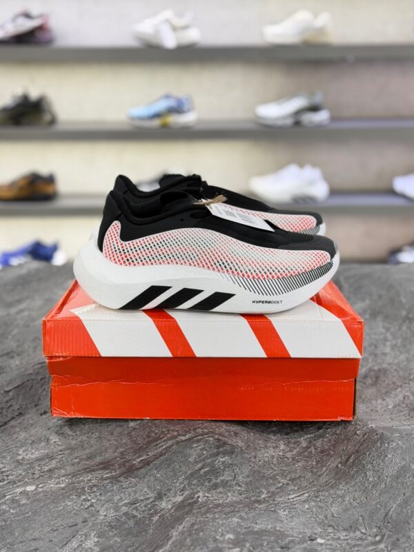 کتونی رانینگ آدیداس هایپربوست یوفوریا سفید قرمز (Adidas HyperBoost Euphoria White/Red/black) - Image 2