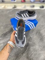 کتونی اسپرت آدیداس اس ال72 طوسی سفید (Adidas SL 72 Pro Gray/White) - Image 3
