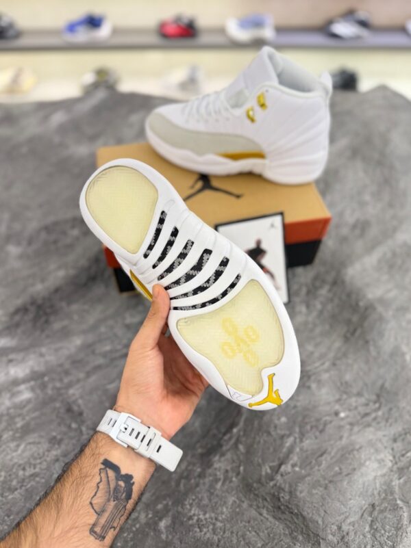 کتونی ایرجردن 12 سفید  (Air Jordan 12 White) - Image 4