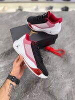 کتونی بسکتبال جردن لوکا 77 طوسی با ترکیب سفید/مشکی و قرمز (Jordan Luka77 White/Black/Red) - Image 4