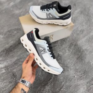 کتونی آنرانینگ کلود ویستا2 طوسی مشکی (On Running Cloudvista 2 Gray/white/Black)